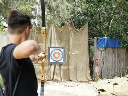 אדרנלין בשטח פארק אתגרים